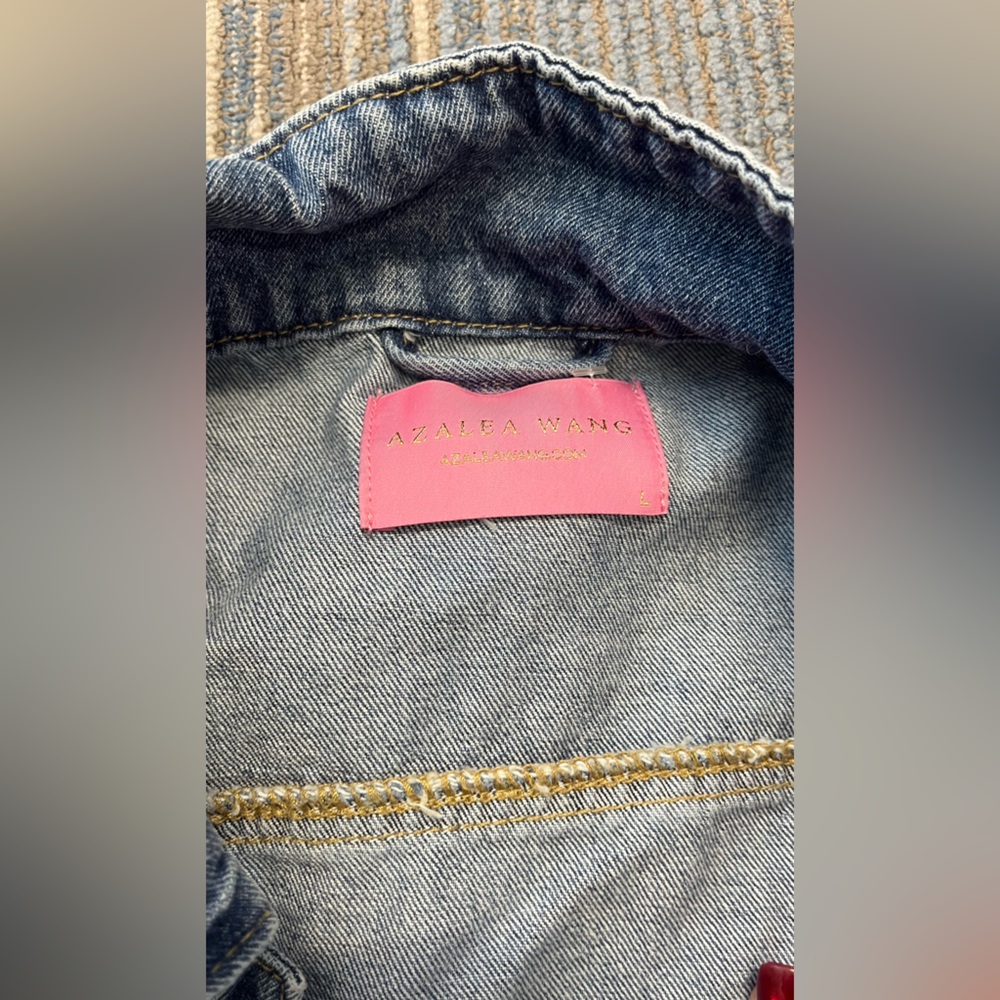 Ruffled Denim Jacket - image 4